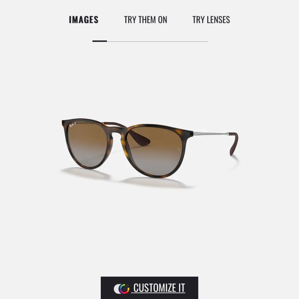 Brand new, never worn, tortoise polarized Erika raybans